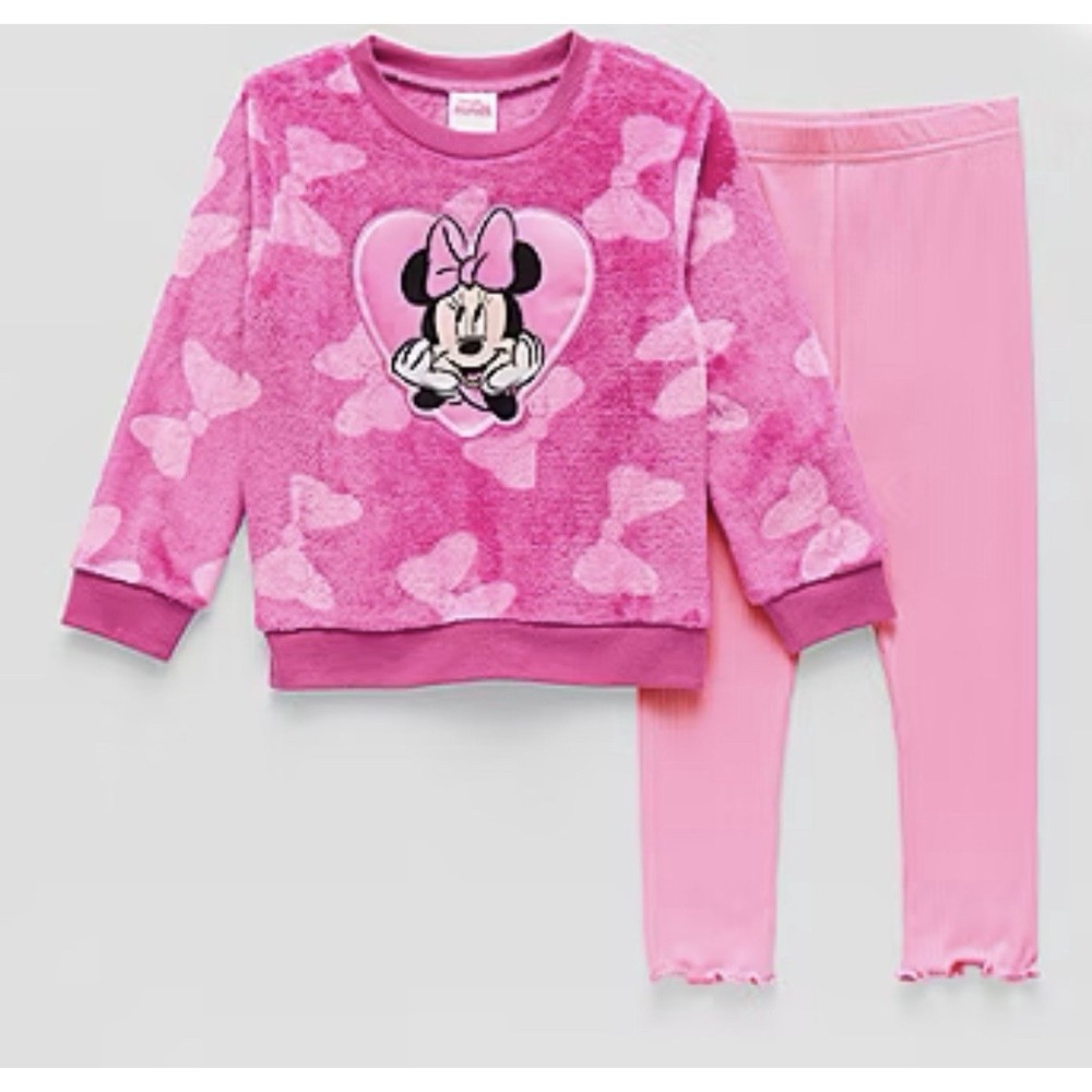 Disney Toddler Girls Minnie Mouse 2-pc. Pant Set